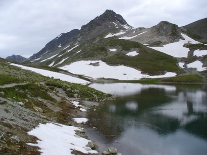 Ancora notevole la presenza di neve.