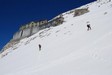 Arrivo al rifugio Caduti dell'Adamello 3040 m.