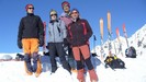 Foto di gruppo sulla cima.