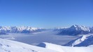 Biforcazione Valtellina a dx Valchiavenna sx.