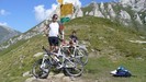 In posa al Passo Sole.