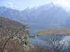 Vista su Dascio e il Lago di Novate Mezzola.