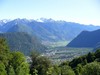 La valtellina verso Sondrio.