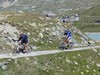 Teo e Mattia al Lago Bianco.