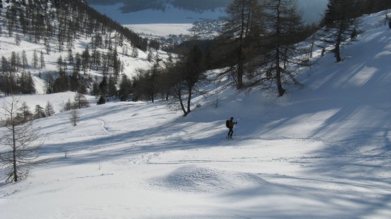 Paolo poco sopra La Punt.