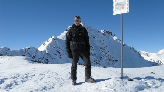 Andrea all'omino (quota 2800 m circa).