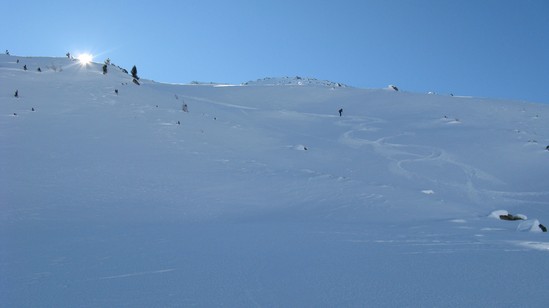Poco prima dell'Alp Proliebas.