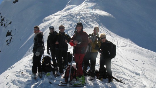 Foto di gruppo dove ci siamo fermati.