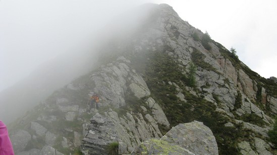 Nebbia in avanzamento.