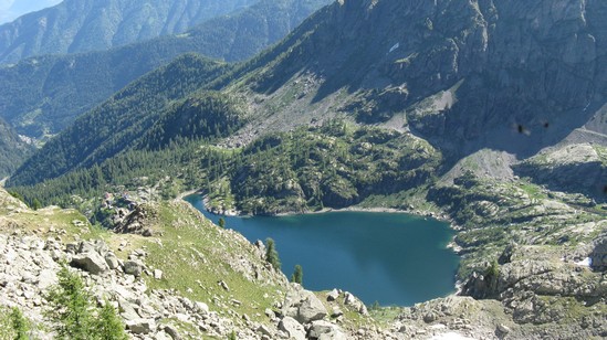 Il lago di Trona.