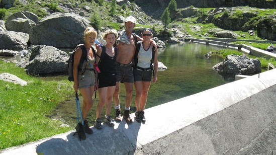 Al lago di Tronella.