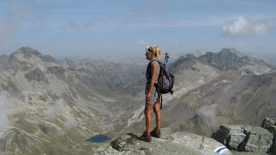 Mimi butta uno sguardo sulla val Suvretta percorsa qualche anno fa in mtb.