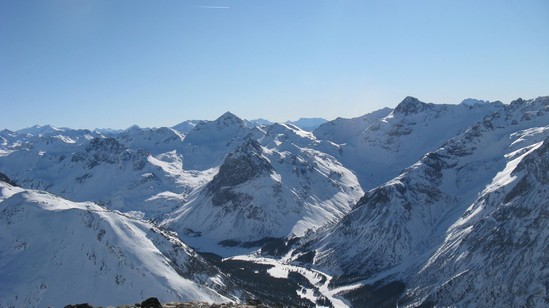 L'inizio della Val Mora.