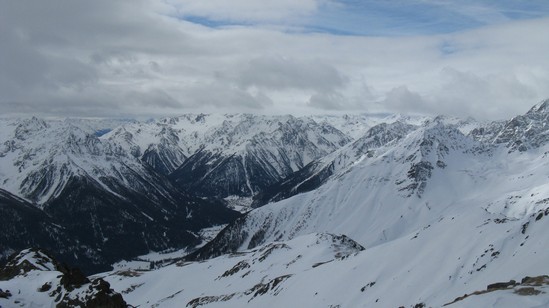 Dalla cima in direzione Zernez.