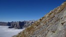 Inconfondibile al centro la sagoma del Pizzo Badile.