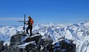 In ricordo di Milvia in cima all'Oberalpstock 3328m.