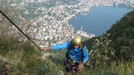 Arrivo alla fine ferrata.