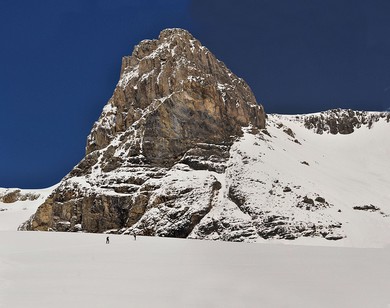 L'uomo e la montagna.