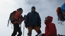 In pausa sulla cima.