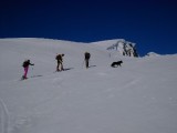 Salendo verso la cima...