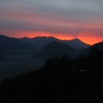 I colori del tramonto.