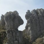 Curiose forme di roccia.
