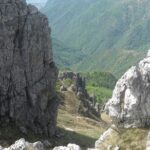 Uno sguardo al sentiero che porta al rifugio Alpinisti Monzesi.