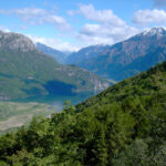 Alcune cime dell'Alto Lario e della Val Chiavenna.