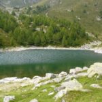 La meta è raggiunta: il Lago Colina.