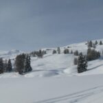 La cresta di Feil a sx.