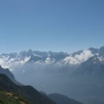 La catena della Val Bregaglia.