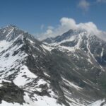 Cima da Lagh a sx Gallagiun a dx, il lago dell'Acqua Fraggia.