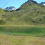 Il Lago Verde: si raggiunge poco prima del Duranpass.
